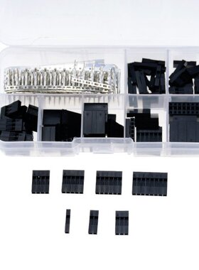 310PCS 3A 250V 2.54mm Male Female Wire Jumper Line Cable 1/2