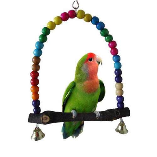 Colorful Pet Bird Toys Parrot Parakeet Cockatiel Finch