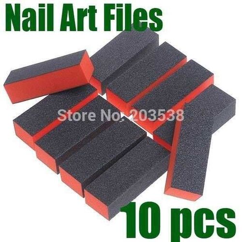 Free Shipping Drop Shipping 10pcs Nail Art Files Buffer Bloc