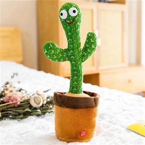 Lovely Talking Toy Dancing Cactus Doll Speak Talk Sound