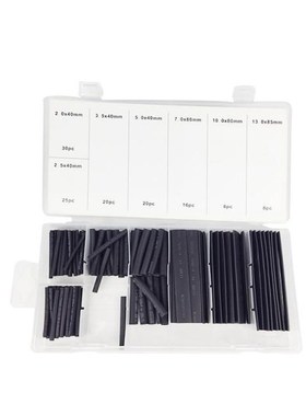 127Pcs/Set Ratio 21 Assorted Polyolefin Heatshrink Tubing C