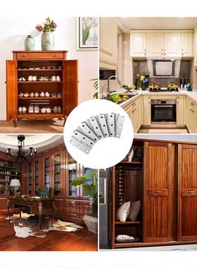 24 PCS 66mm Timber Door Hinges Stainless Steel Hinges for In