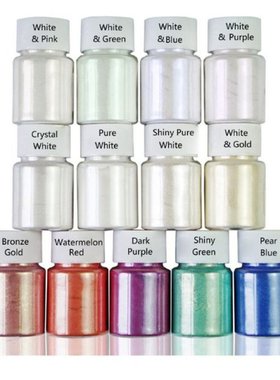 13 Colors Aurora Resin Glitter Powder Mica Pearlescent Pigme