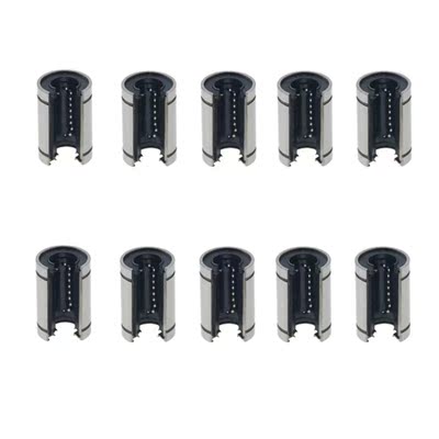 10pcs/lot LM10UUOP LM16UUOP LM12UUOP LM20UUOP Linear bearing