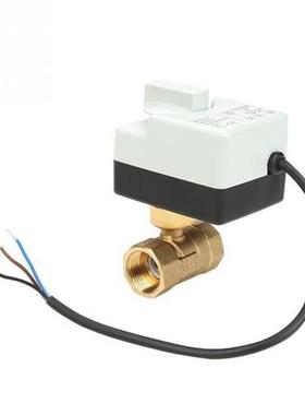 DN25/DN20/DN15 3-Wire 2-Way Brass Motorized Ball Valve for A