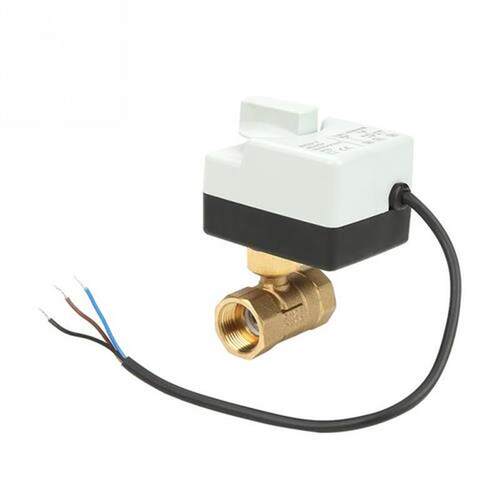 DN25/DN20/DN15 3-Wire 2-Way Brass Motorized Ball Valve for A