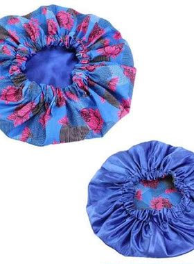 Stylish Women Bonnet Women Satin Bonnet Floral Print