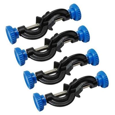 Lab Clamp Holder 2 Boss Heads Retort Stand Holder 4 Pcs