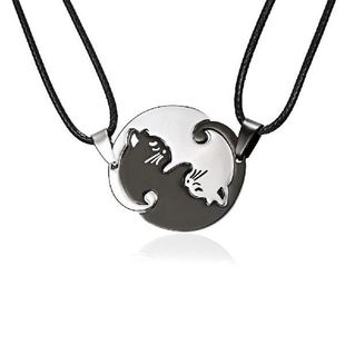 2020 Hot New Couples Jewelry Necklaces Black White Couple