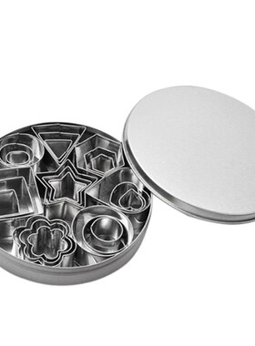 24pcs Cookie Cutter Cake Mold Biscuit Fondant DIY Cake Kitch