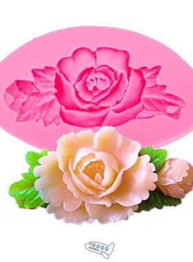 DIY Craft Silicone Mold Single mini Flower Fondant Mold Sili