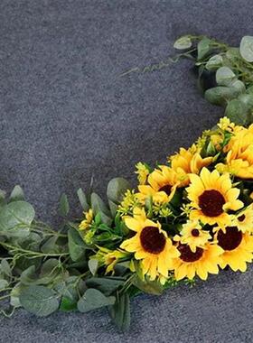 Faux Garland Decorative Door Lintel Ornament for Festival