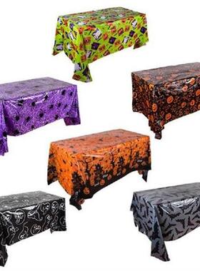 Halloween Christmas Tablecloth Background Pumpkin Ghost