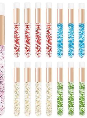 5 Pcs Crystal Rod False Lash Cleaning Brush Eyelash Extensio