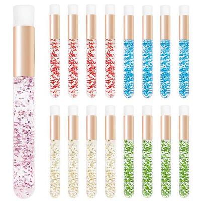 5 Pcs Crystal Rod False Lash Cleaning Brush Eyelash Extensio