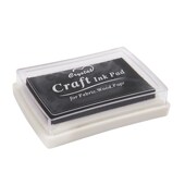 Pad Black Promotion Stamp Ink Rubber Craft Inkpad Print