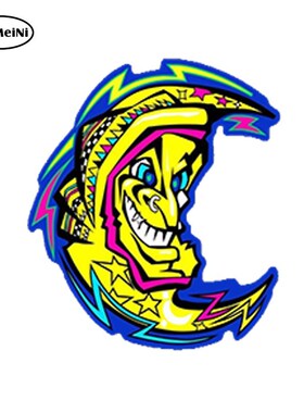 Waterproof Car Styling VINYL STICKERS MOON VALENTINO ROSSI M