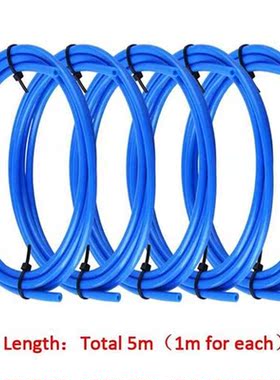 1 Meter Blue Ptfe Tube Pc4-M6 Fitting Pc4-M10 Pneumatic Ptfe