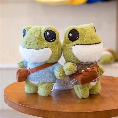 Cute Plush Big Eyes Frog Toy Plush Animals Stuffed Soft