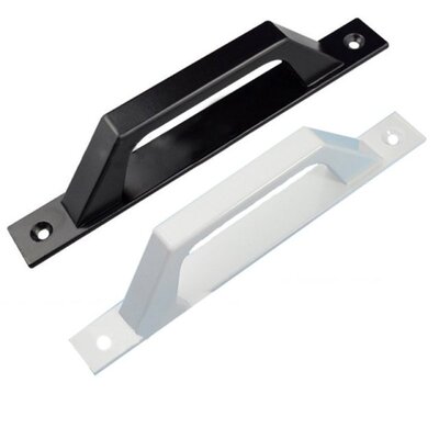 2022 New Exquisite Black White Door Handle Pull and Push Pla