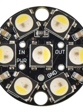 7-24 bit SK6812 RGBW Round Full Color Ring LEDs With Integra