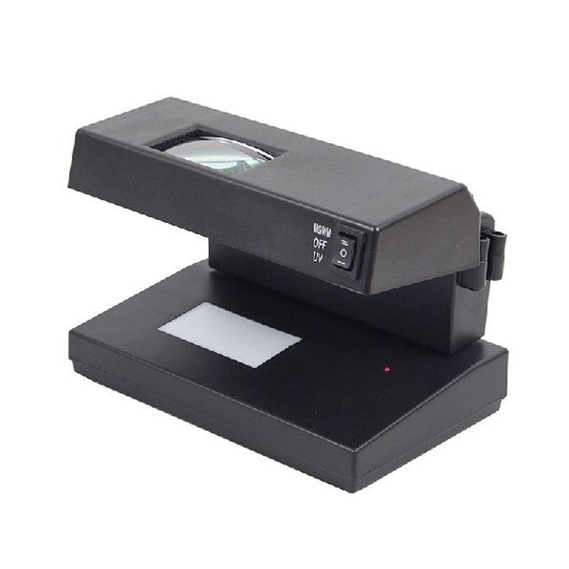 Portable Desktop Bill Money Detector Checker With UV WM and