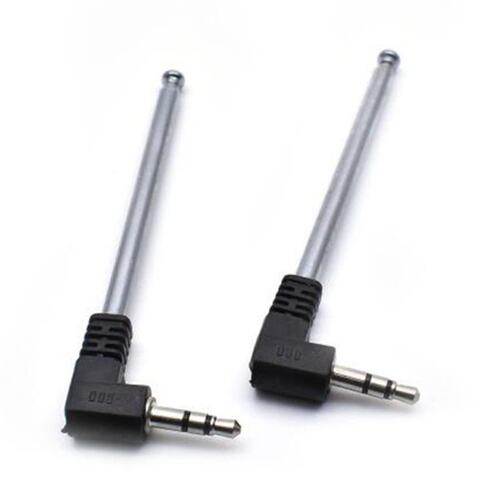 Universal L Plug 3.5mm Male Jack External Antenna Signal Boo