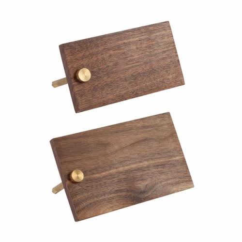 Wood Business Card Holder Table Number Stand for Dinner Part