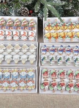 10pcs Mini Wood Clips Handicrafts Photos Papers Clothes