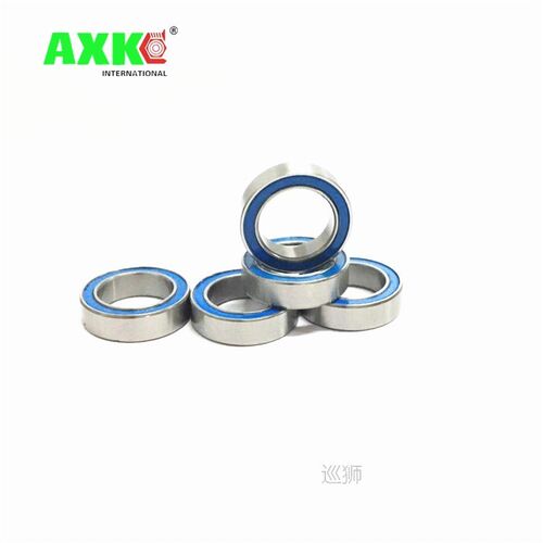 10PCS 10X15X4 6700 2RS ABEC3 10X15X4mm Blue Rubber Seals bea