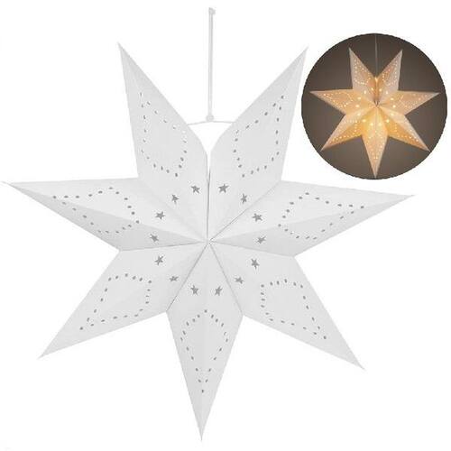Creative Star Light Cover Chandeliers Lampshade White