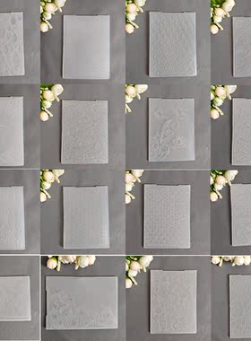 29 Models Embossing Folder Transparent Embossing Plastic Pla
