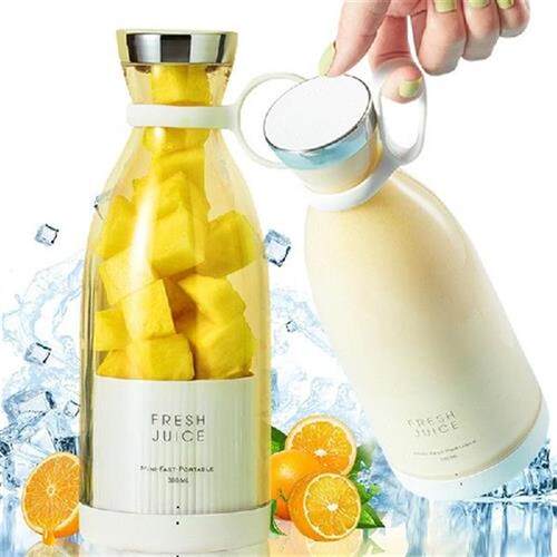 Electric Juicer Portable Fruit Blender Wireless Rechargable