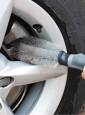 Car Tyre Cleaning Scrub Wheel Hub Brush for Benz W211 W221 W