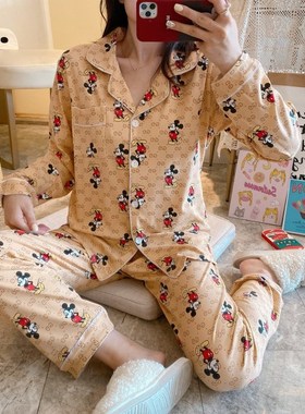 Pajamas set pyjamas ladies Nightwear Women Pijamas Cotton