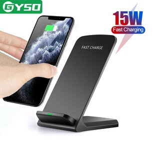 GYSO 15W Qi Wireless Charger Quick Charge Dock For Samsung