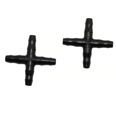 Garden 4/7 mm Hose connector Agriculture Irrigation 4-way ho