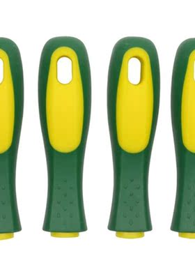 8 Pack Ergonomic Rubber File Handle for File or Mills, Round