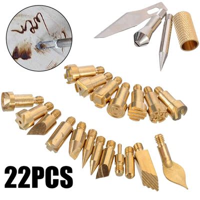 Copper Soldering Pyrography Tips Tools Replacement Soldering