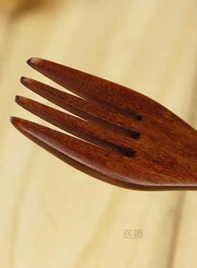 11 Pcs Tableware 5 Pcs Wooden Forks Eco-Friendly Japanese W