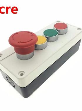 AC 240V 3A 40mm Red Mushroom Emergency Stop NC Latching Push