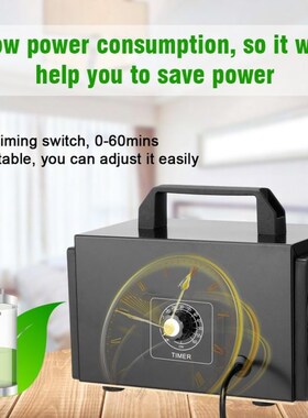 Portable Air Filter Purifier Ozonizer Ozonator Ozone Machine