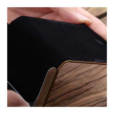 Cowhide Cigar-Ette Boxes Vertical Flip Leather Wallet Case P