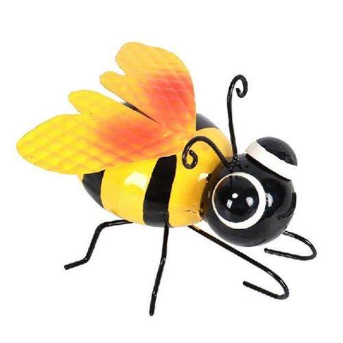 3D Metal Bee Art Wall Decor Innovative Metal Bee Statue