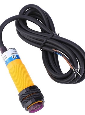 Durable 10Pcs 3-Wire NPN NO Diffuse Photoelectric Sensor Shi