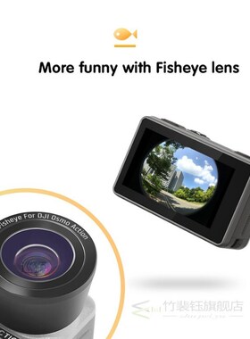 Macro Lens For DJI Osmo Action 15X Close-up Lens/Fish eye Le