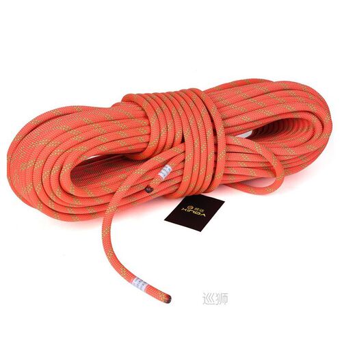 XINDA Camping Rock Climbing Rope 9mm Static Rope 21kN High S