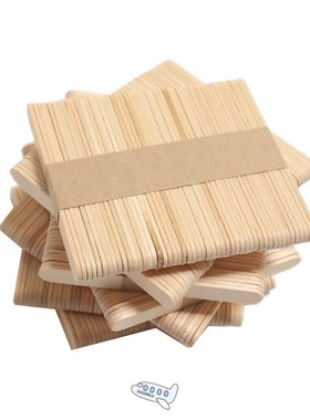 50Pcs/Lot Wooden Craft Ice Cream Sticks Pop Popsicle Sticks