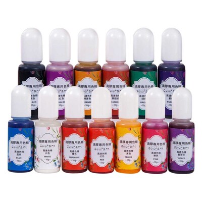 UV Epoxy Resin Pigment Highly Concentrated Home Dye Jewelry