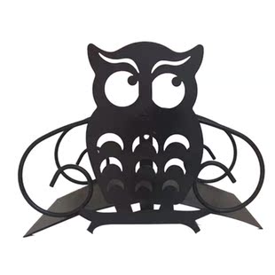 Cartoon Owl Metal Garden Hose Holder Decorative Water Hose H